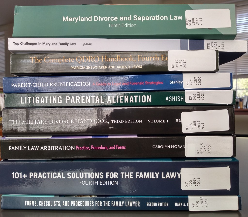 A stack showing the spines of the listed new books.