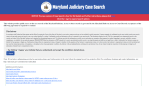 Maryland Judiciary’s Case Search Has a New Look – AACPLL Blog: Law ...